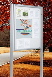 The Classic Post Mounted Notice Boards